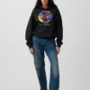 Robert Indiana Vintagesoft-hoodie met print