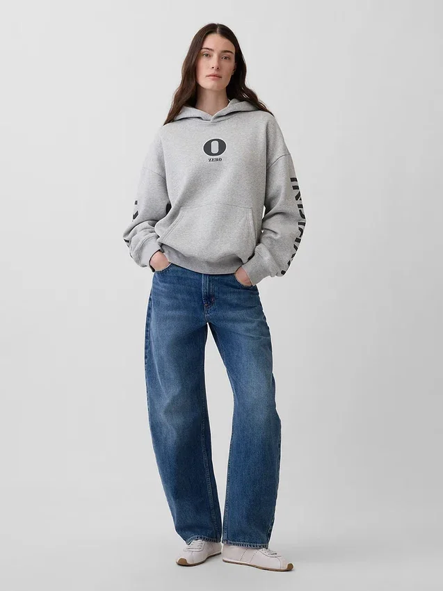 Robert Indiana Vintagesoft-hoodie met print