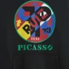 Robert Indiana Vintagesoft-hoodie met print