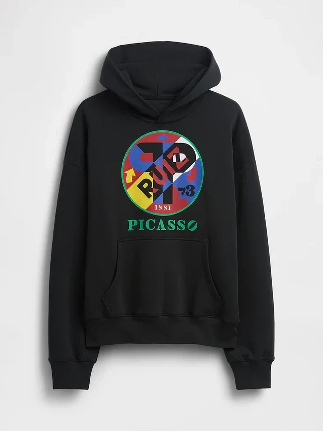Robert Indiana Vintagesoft-hoodie met print