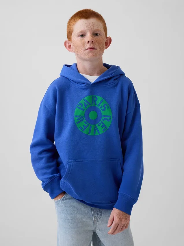 Robert Indiana Vintagesoft-hoodie voor kinderen