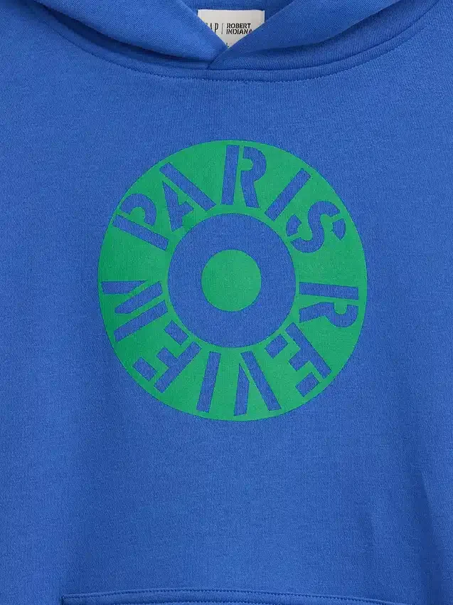 Robert Indiana Vintagesoft-hoodie voor kinderen