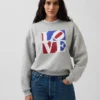 Robert Indiana Vintagesoft Love-sweatshirt