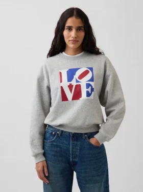 Robert Indiana Vintagesoft Love-sweatshirt