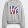 Robert Indiana Vintagesoft Love-sweatshirt