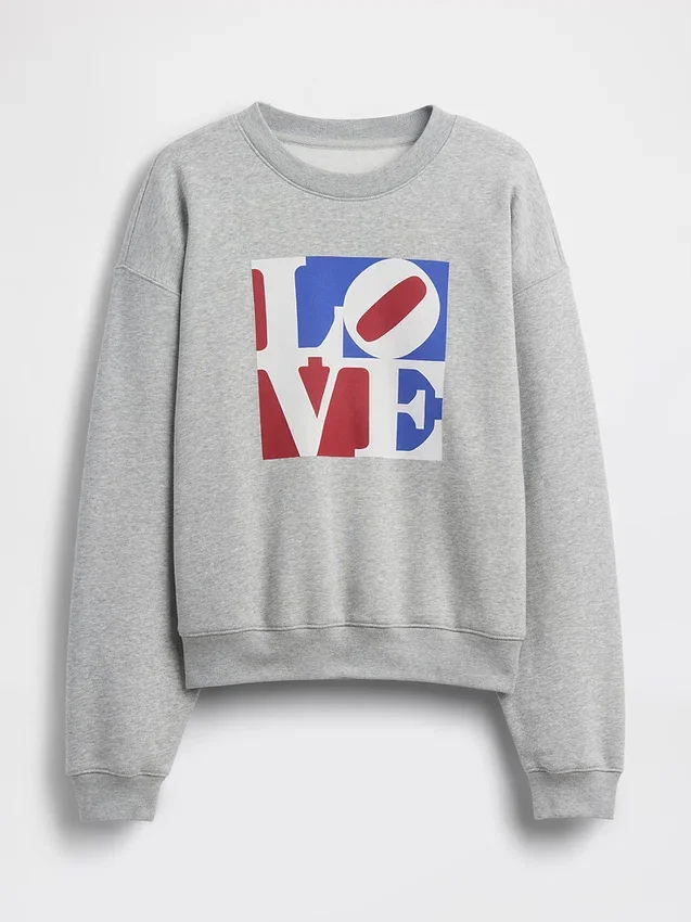 Robert Indiana Vintagesoft Love-sweatshirt