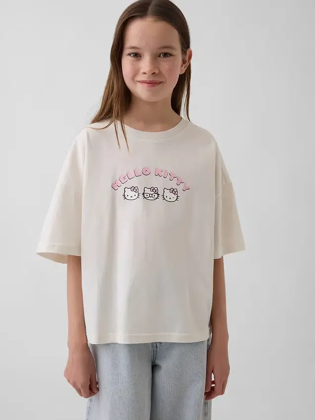 Sanrio oversized boxy T-shirt voor kinderen