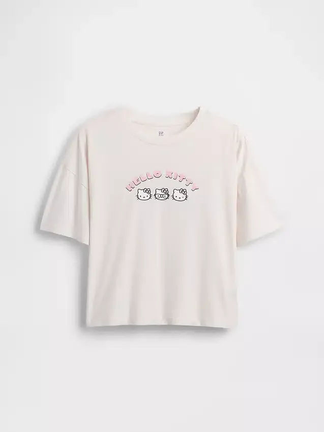 Sanrio oversized boxy T-shirt voor kinderen