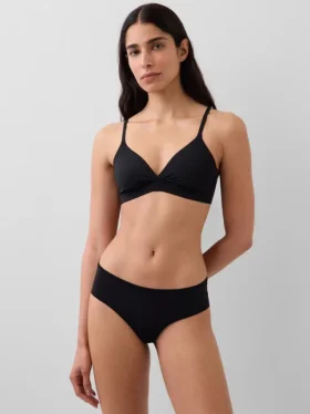 Secondskin bralette met gekruiste bandjes