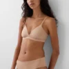 Secondskin bralette met gekruiste bandjes
