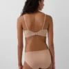 Secondskin bralette met gekruiste bandjes