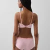 Secondskin bralette met gekruiste bandjes