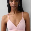 Secondskin bralette met gekruiste bandjes