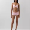 Secondskin bralette met gekruiste bandjes