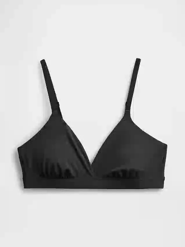 Secondskin bralette met gekruiste bandjes