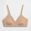 Secondskin bralette met gekruiste bandjes