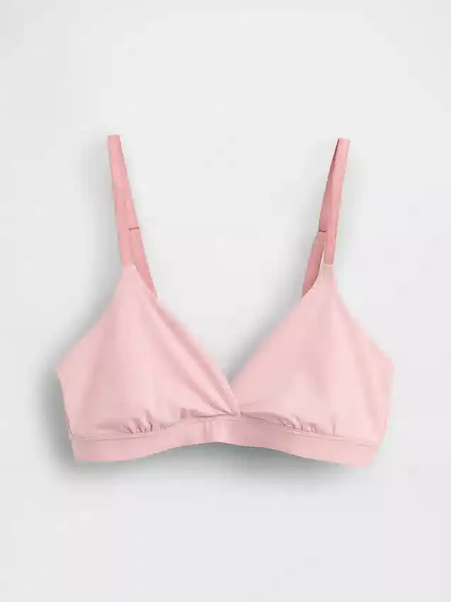 Secondskin bralette met gekruiste bandjes