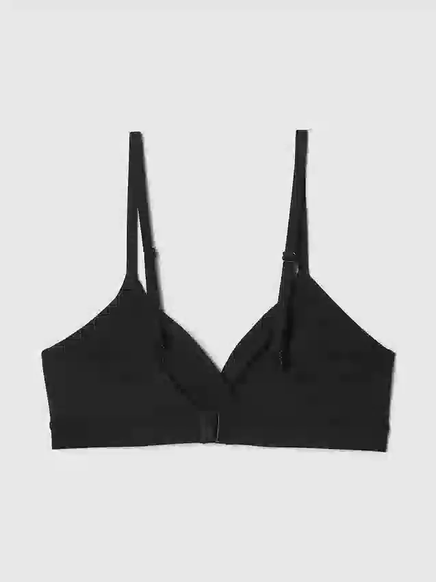 Secondskin bralette met gekruiste bandjes