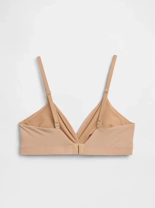Secondskin bralette met gekruiste bandjes