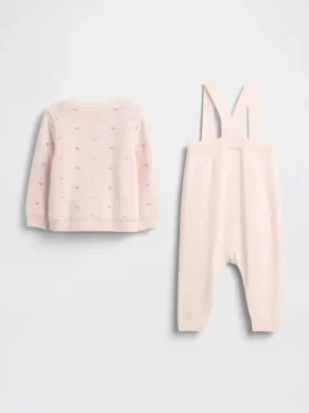 Set met babyvestje en broek