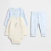 Set met biologisch katoenen Body's voor baby's (3-pack)