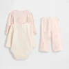 Set met biologisch katoenen Body's voor baby's (3-pack)