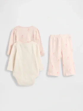 Set met biologisch katoenen Body’s voor baby’s (3-pack)