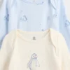 Set met biologisch katoenen Body's voor baby's (3-pack)