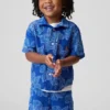 Set met bloemenprint van katoenen gaas voor Baby & Peuter