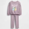 Set met Bluey Vintagesoft-sweatshirt en geribde legging voor Baby & Peuter