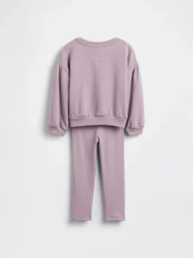 Set met Bluey Vintagesoft-sweatshirt en geribde legging voor Baby & Peuter