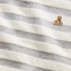 Set met gestreepte babytrui