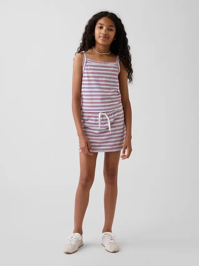 Set met handdoekachtige terry-skort voor kinderen