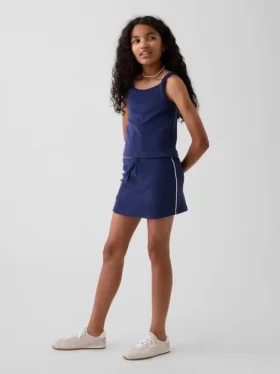 Set met handdoekachtige terry-skort voor kinderen