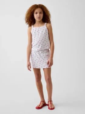Set met handdoekachtige terry-skort voor kinderen
