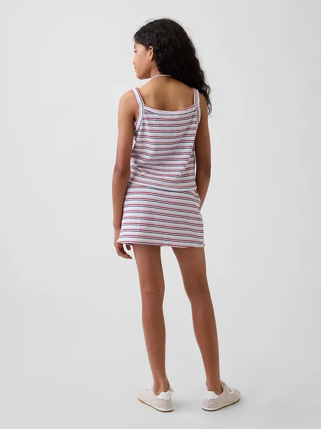 Set met handdoekachtige terry-skort voor kinderen
