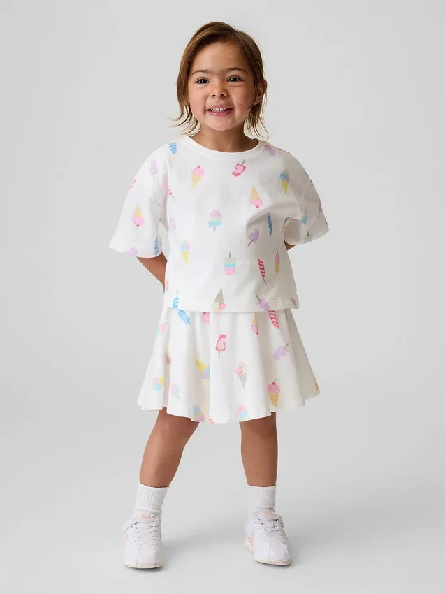 Set met rokje en short voor Baby & Peuter