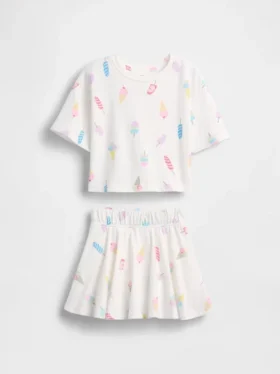 Set met rokje en short voor Baby & Peuter