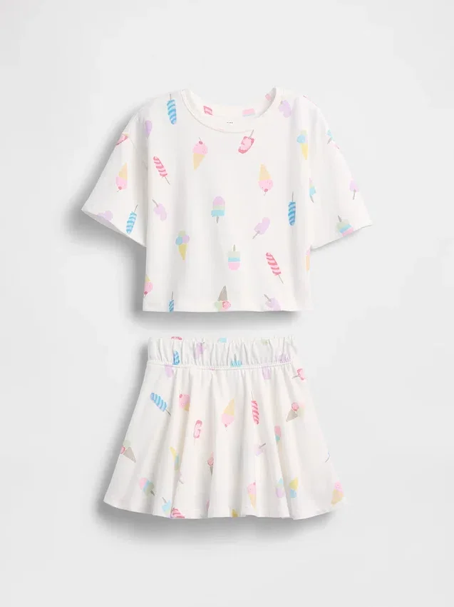 Set met rokje en short voor Baby & Peuter