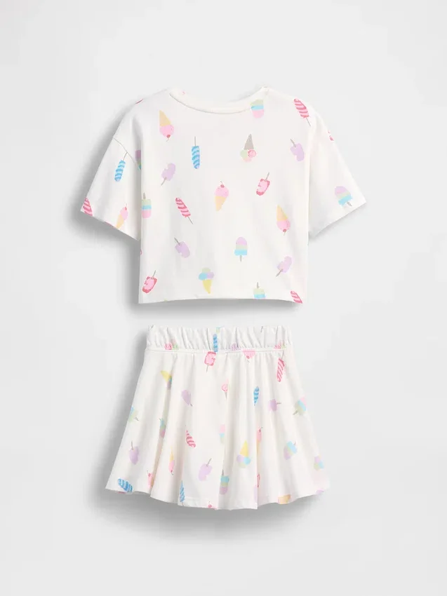 Set met rokje en short voor Baby & Peuter