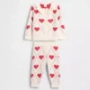 Set met vestje met ruches voor baby's