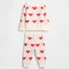 Set met vestje met ruches voor baby's