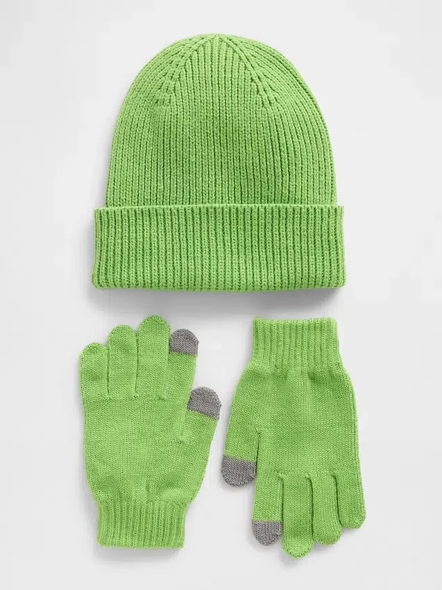 Set muts en Handschoenen voor kinderen