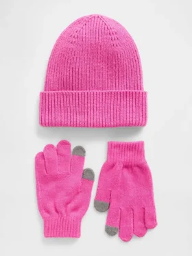 Set muts en Handschoenen voor kinderen