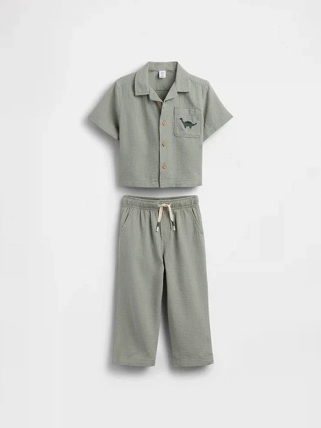 Set van katoenen gaas voor Baby & Peuter