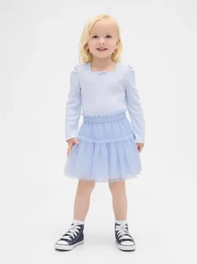 Set voor Baby & Peuter van ribstof en tule