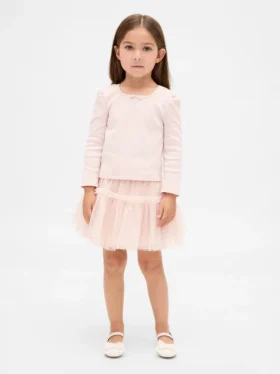 Set voor Baby & Peuter van ribstof en tule