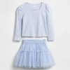 Set voor Baby & Peuter van ribstof en tule