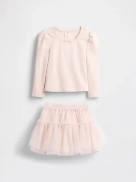 Set voor Baby & Peuter van ribstof en tule