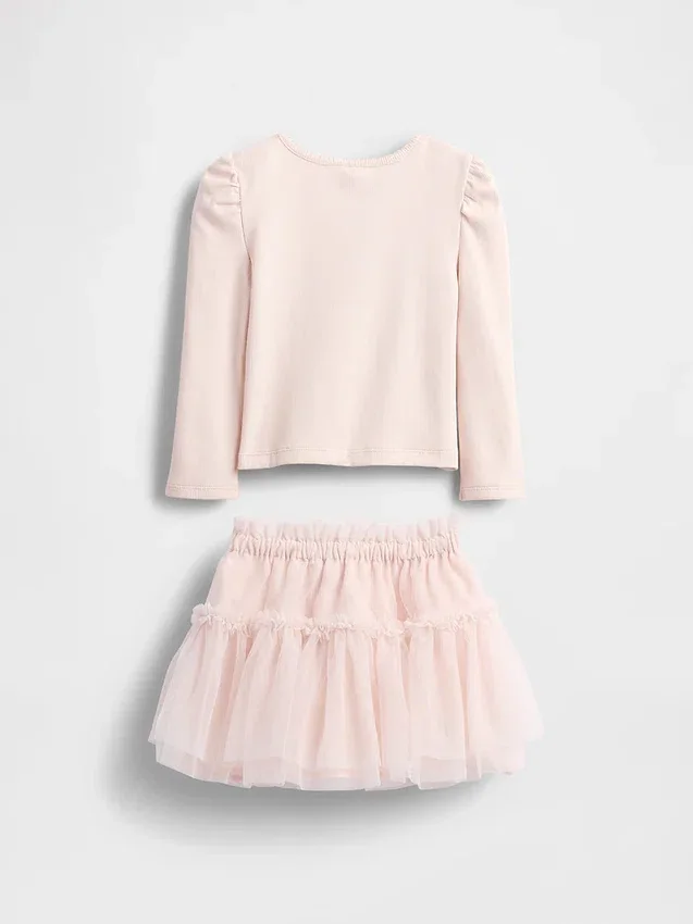 Set voor Baby & Peuter van ribstof en tule